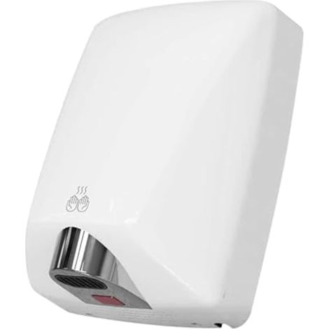 Sèche-Mains, Seche Main électrique 1600 W 7-13 Secondes pour Sécher Sèche-Mains Automatique pour Montage Mural avec Capteur de Température et Capteur Infrarouge pour Cuisine Toilettes (1/5)
