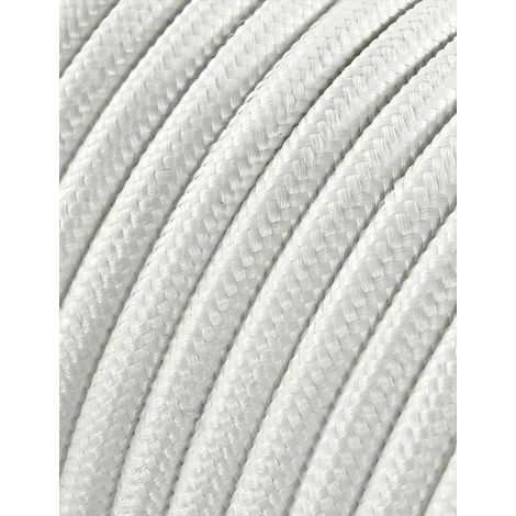 CABLE CORDON TUBULAIRE 2x0,75mm C01 BLANCO 5m (1/3)