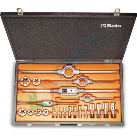 ASSORTIMENTO DI MASCHI E FILIERE GAS (23PZ) ART.446ASG/C23 (1/2)