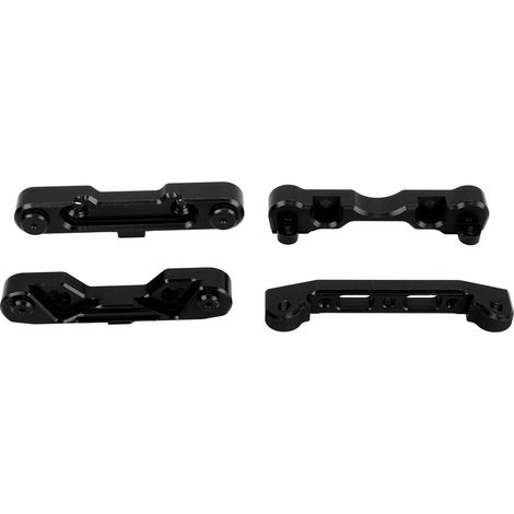 Aufhängungsset aus Aluminiumlegierung für ARRMA 1/7 und 1/8, flexibel und präzise, in schwarzem Verbundmaterial. (1/5)