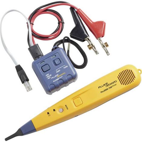 Fluke Networks PRO3000F50-KIT tester di cavi nero