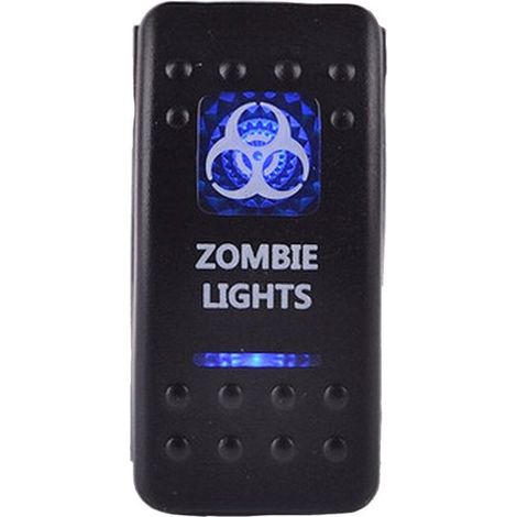 Dailygoody - Interrupteur à bascule 12 V 20 A - Interrupteur étanche avec indicateur LED bleu - Pour voiture, bateau, camion - Durable et fiable - Réglage de l'interrupteur (1/5)