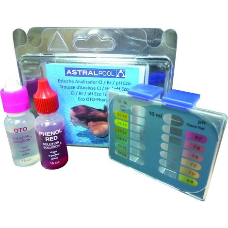ASTRALPOOL Analizador Pooltester Cloro Total, Bromo Total, PH