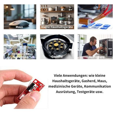 Interrupteur Fin De Course - Mécanique À LED - Câble 3 Broches 22 AWG - Compatible RAMPS 1.4 - Pour Imprimante 3D CNC Arduino - Lot De 4 (1/5)