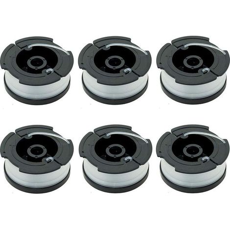 Lot de 6 bobines A6481 A6485 pour tondeuses Black Decker (1/5)