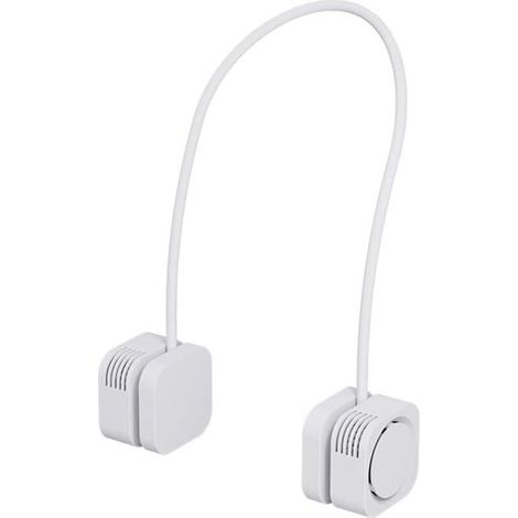 Ventilatore da collo, ventilatore personale da collo, portatile, pieghevole, ricaricabile tramite USB, ventilatore da collo senza pale - Crezuo