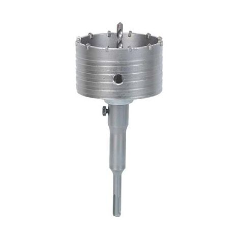 Ribitech – Scie trépan SDS 100 mm – Longueur 160 mm – Carbure de tungstène pour béton et pierre – Système d'emmanchement SDS+ - SDS 100 X