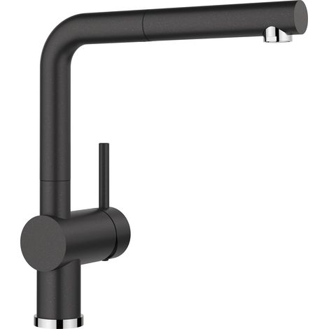 Blanco Linus S - Küchenarmatur, mit ausziehbarem Anschluss, Anthrazit 516688