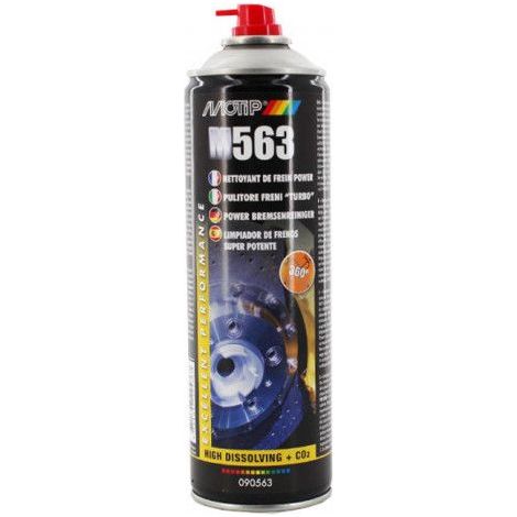 Bombe aérosol nettoyant de frein power Motip M563 500ml