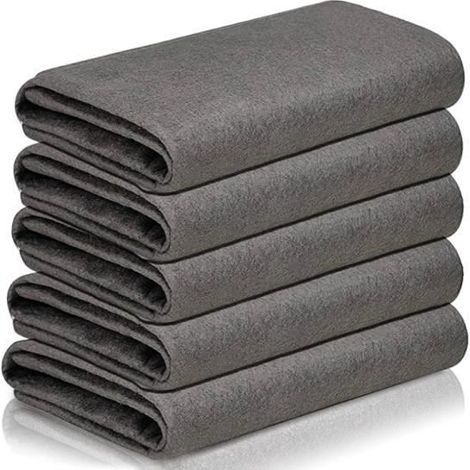 Chiffon de Nettoyage Magique épaissi, Chiffon Vitre sans Trace Professionnel, 5 Pièces Chiffon de Nettoyage en Microfibre (1/4)