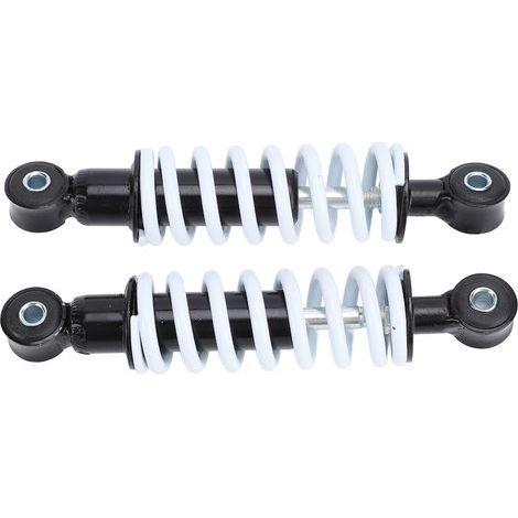 Ammortizzatore per moto da 190 mm, smorzamento regolabile, capacità di carico 90 kg, molla ad alte prestazioni, adatto a mini moto da fuoristrada e scooter (1/5)