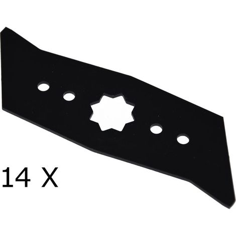 14 X 16,2 CM lame de scarificateur pour Wolf Garten UV 32 B, UV 30 EL, UV 28 EV