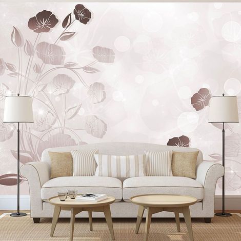 Papier peint douceur des fleurs - 150 x 105 cm (1/4)
