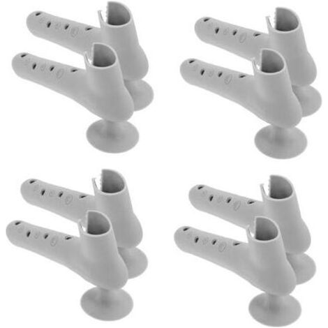 8 Pièces Lot de Protections Silicone pour Poignée de Porte Butoir Mural Épais et Étanche sans Perçage Adapté pour Porte Coulissante et Mur Protège Garçon Fille et Personnes Âgées (1/5)