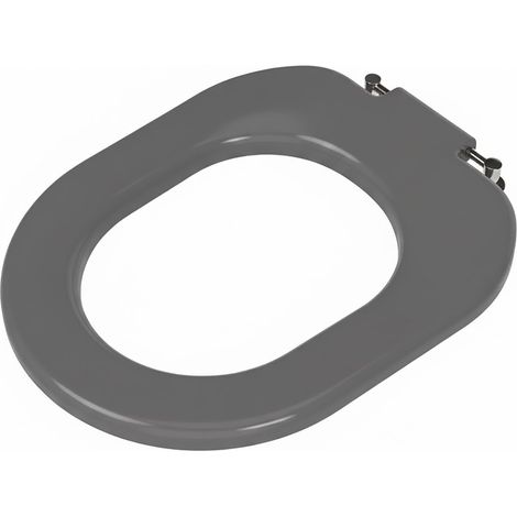 Nymas NymaPro Ring Only Toilet Seat - Grey (1/2)