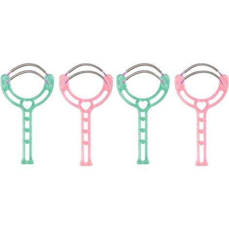 Ensemble d'outils à ressort pour l'épilation du visage pour femmes