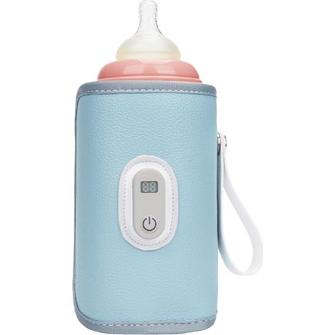 Chauffe biberon électrique rapide avec température constanteChauffe lait maternel avec affichage numérique pour les tout petits, les filles, les mères, les parents, la maternelle (1/5)