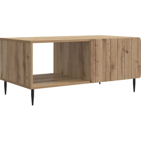 vidaXL Coffee Table Artisan Oak 90 x 50 x 40 cm Engineered Wood