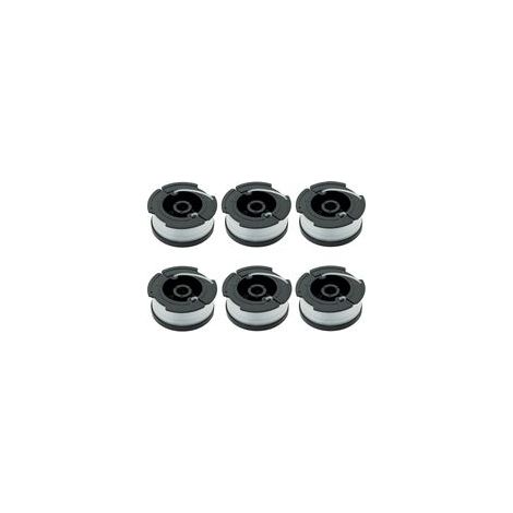 Paquet de 6 Bobines A6481 A6485 pour Black Decker Coupe Bordures (1/5)