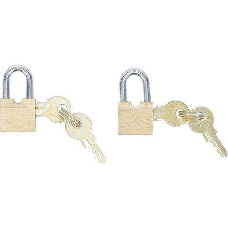 Jeu de Serrures de Bagages 15 mm - 2 pcs - Sécurité et Facilité d Utilisation - D-Work (1/5)