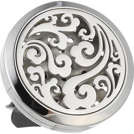 Parfümspender Edelstahlclip hohles Design inklusive 9