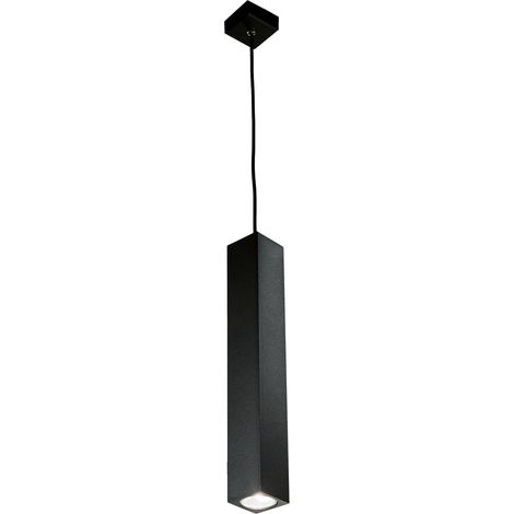 Suspension moderne en aluminium Aloa Grande - Noir (1/2)