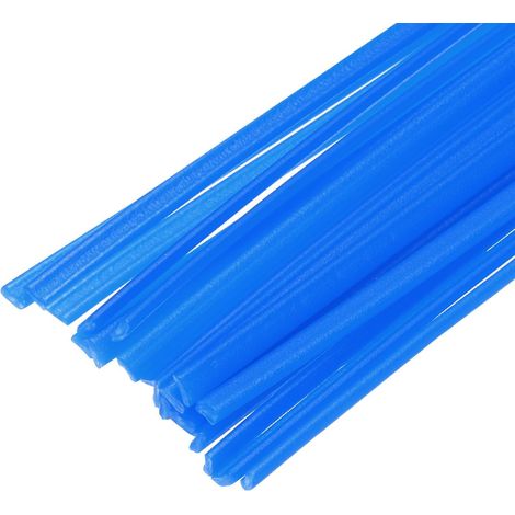 Soudage Tiges Bandes PE Plastique 8 pouces Bleu 20 Pcs (1/5)