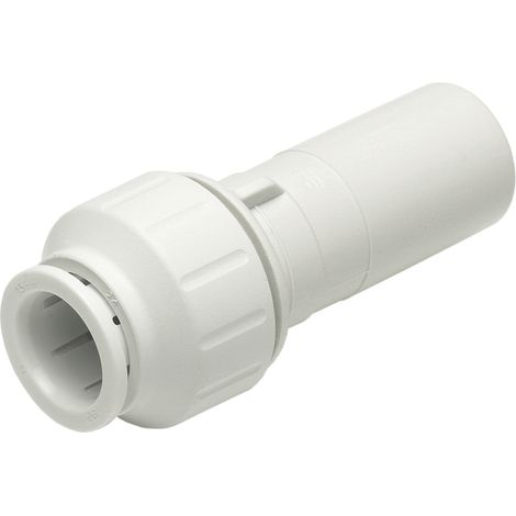 John Guest Speedfit Fitting Reducer 15mm X 10mm PEM061510W (Pack of 2) (1/3)