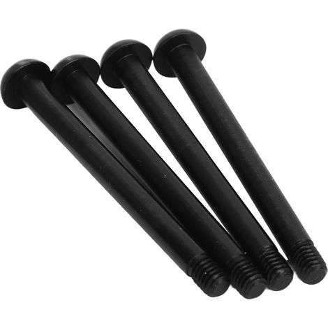 axes de bras oscillant avant en acier pour voiture RC ARRMA 1/7 1/8 (noir) (1/5)