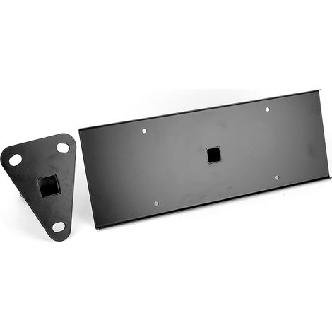Support de Plaque d'Immatriculation pour Roue de Secours Arrière, Compatible Jeep Wrangler JK 2007-2017 (1/4)