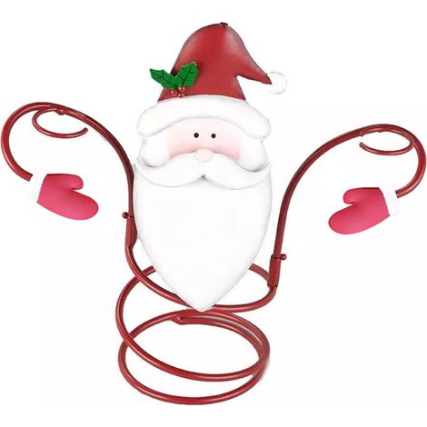 Support Verre À Vin - Support Bouteille Et Verres En Métal - Décor De Noël - Pour Comptoir Cuisine Cave À Vin Étagères - 1 Pièce