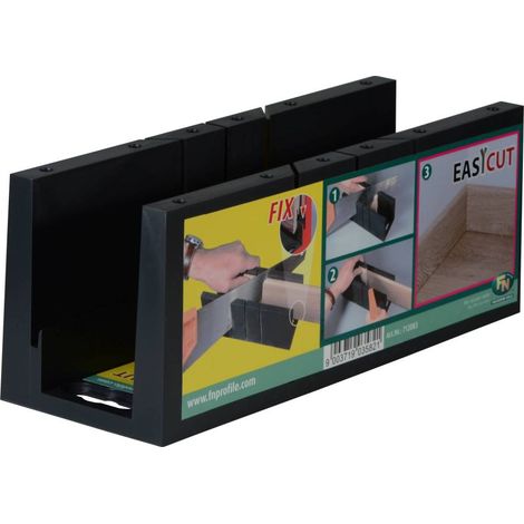 FN Neuhofer Gehrungslade 240 x 84 mm schwarz Verlegehilfen