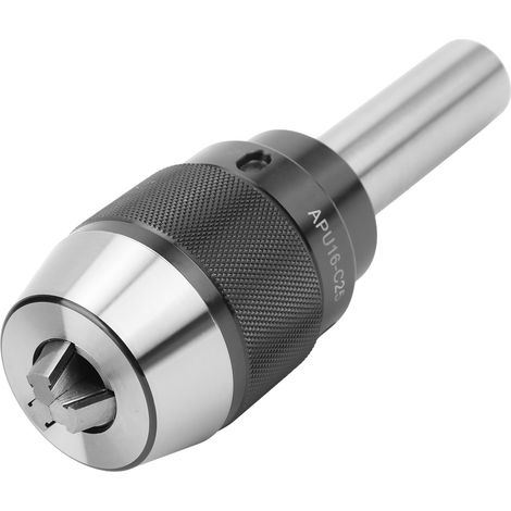 Mandrin auto-serrant pour perceuse, douille de fraisage à queue droite APU16-C25 pour fraiseuse et tour (1/5)