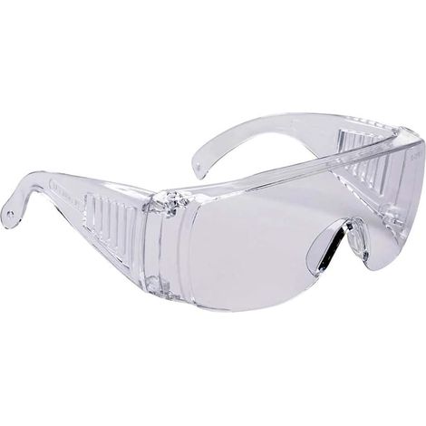 1 Paire Lunettes De Sécurité Polycarbonate Protection Latérale Anti-rayures Pour Atelier Et Jardinage (1/4)