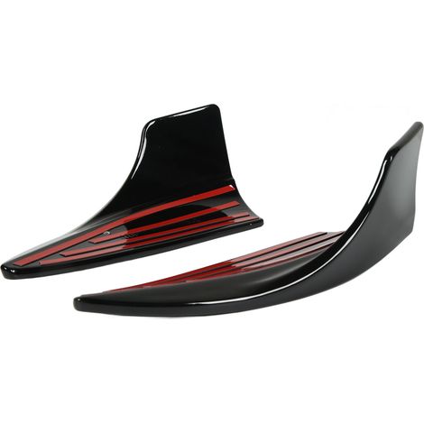 Spoiler de pare-chocs avant de remplacement pour Mercedes-Benz Classe C W206 AMG-Line C43 (à partir de 2021), noir brillant (1/5)