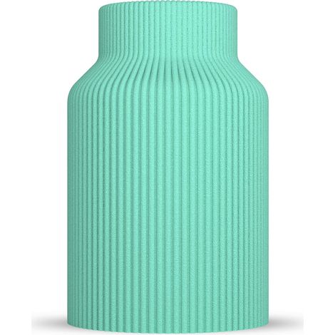 Vase Rabella - Vase décoratif moderne pour herbe de la pampa et fleurs séchées - Style scandinave pour salon - Objet design 3D en plastique (PLA) - Léger et incassable (1/5)