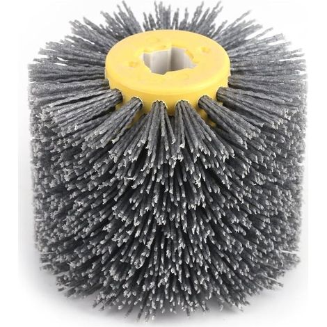 Brosse de Polissage de broyage de Roue de Dessin de Fil Roue de Polissage à disques empilés Disque Polissage Buffing Pads Roues 100 x 120 mm 120 Roue (1/5)