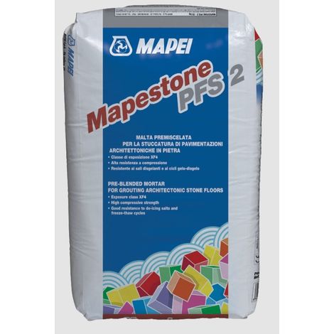 Mapestone pfs 2 flex sacco da kg. 25 colore neutro fugante carrabile
