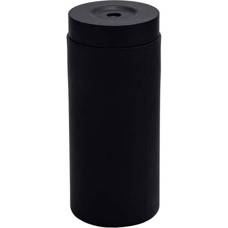 Distributeur de savon à vaisselle rechargeable, bouteille en silicone divisée, distributeur de savon pour les mains, huile essentielle, lotion, shampoing, après-shampoing, savon à vaisselle, noir (1/3)