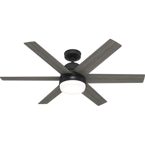 DC Ceiling Fan Arete Black with Lights & Remote