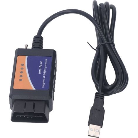 Outil de diagnostic de voiture pour ELM327 PIC18F25K80 avec CD prenant en charge tous les protocoles OBD2 de remplacement Ford (1/5)
