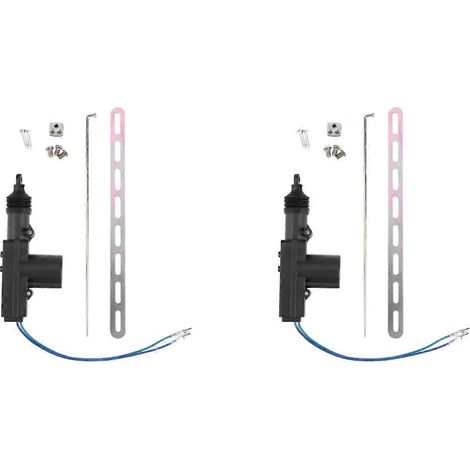 Universeller elektrischer 2-Draht-Zentralverriegelungsaktuator für Pkw, 12-V-Hochleistungs-Verriegelungssystem, Einheitssatz (1/5)