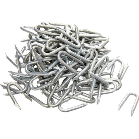 Forgefix Netting Staple Galvanised 25mm - 250g