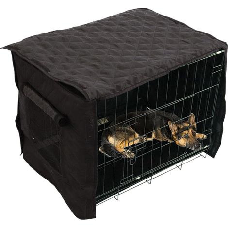 Niche d'extérieur pour chien Housse isolée respirante et imperméable - Pour animaux de compagnie d'hiver pour animaux de compagnie lit pour l'intérieur et l'extérieur et les voyages (1/5)