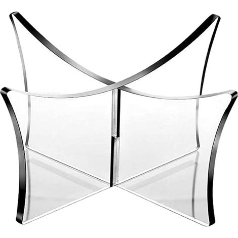Support Acrylique - Diamètre 12 cm Hauteur 6,5 cm - Pour Ballon de Basketball Football Volley-Ball - Lot de 3 (1/5)