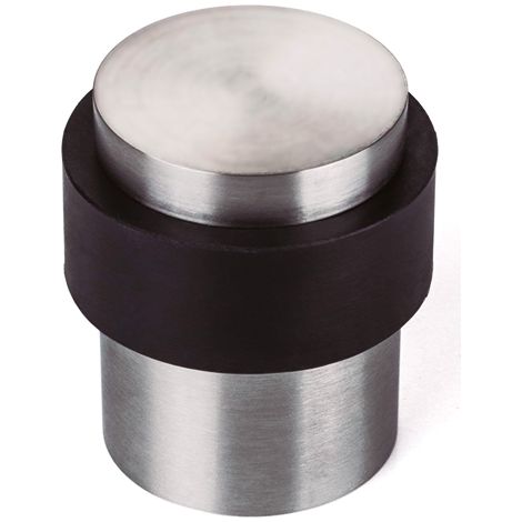 Tope Fuerte Selec Mod.Adan Inox304 30mm.  - ADAN - Tope fuerte de suelo para puertas (1/4)