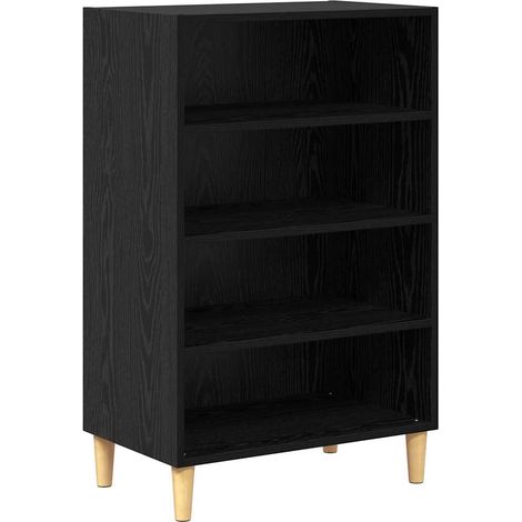 Maison Exclusive - Aparador Roble Negro 57 x 35 x 89.5 cm Madera