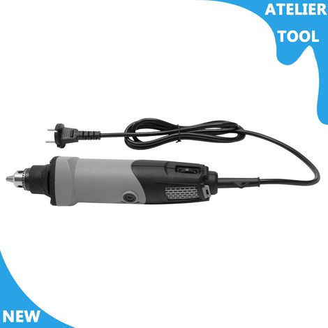 ATELIER 400W électrique mini broyeur de forage Kit d'outils de broyage rotatif de forage 6 vitesses 5000-28000r / min (1/5)