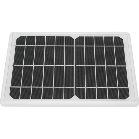 Batterie externe solaire, générateur d'urgence portable pour extérieur, mini ventilateur 8W pour téléphone portable (1/5)