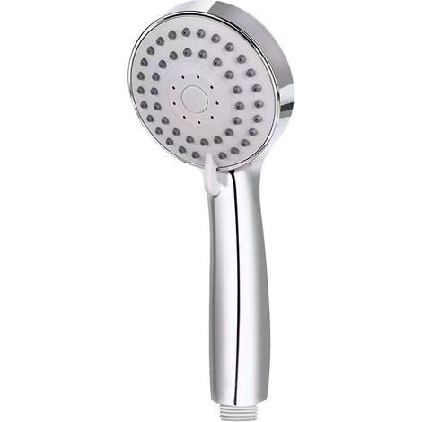 Pommeau de douche à pression améliorée à 3 vitesses, pommeau de douche en ABS électroplaqué, pommeau de douche à main pour salle de bain